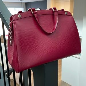 Louis Vuitton - Alma Red Epi Leather
